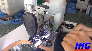 Single Needle Chain Stitch Bottom Hemming Machine for Jeans