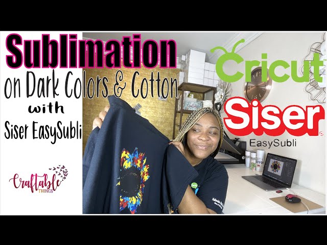 Using Sublimation on Dark Fabrics - It's Easy! - The Crazy Cricut Lady