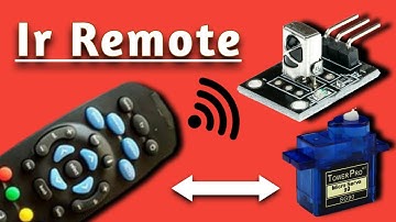 How to Control Servo Using Ir Remote | Ir Receiver| Ir Remote Control Servo motor |#Irremotearduino