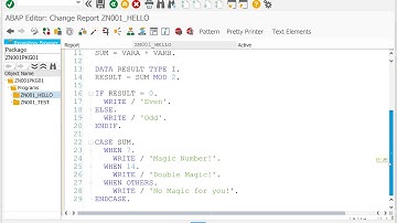 ABAP Looping, Intro to Internal Tables 2/7/2018