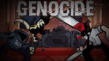 FNF | Genocide But Tabi Vs Chainsaw Man Sing It Ft.Agoti