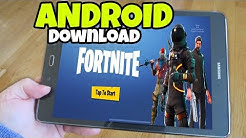 How to download Fortnite MOBILE on ANDROID Phones and Tablets (Fortnite Mobile)  - Durasi: 10:49. 