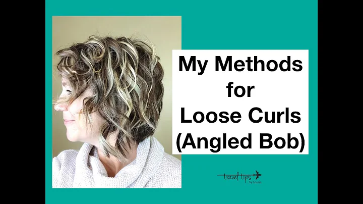 How to Curl Loose Curls (Angled Bob Hairstyle)