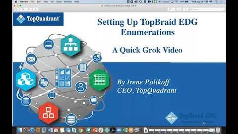 Quick Grok Video: Setting Up EDG Enumerations
