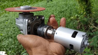 AC 220v Angle Grinder Convert to DC 12v-24v Angle Grinder | Don't throw old Angle Grinder!