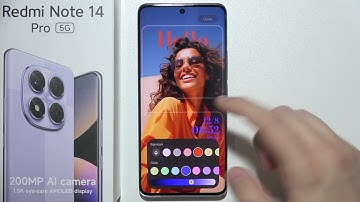 Redmi Note 14 Pro: How to Customize Lock Screen