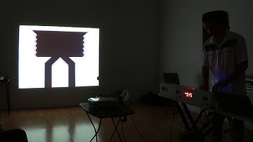 Pure Data + Processing Audio/Visual performance