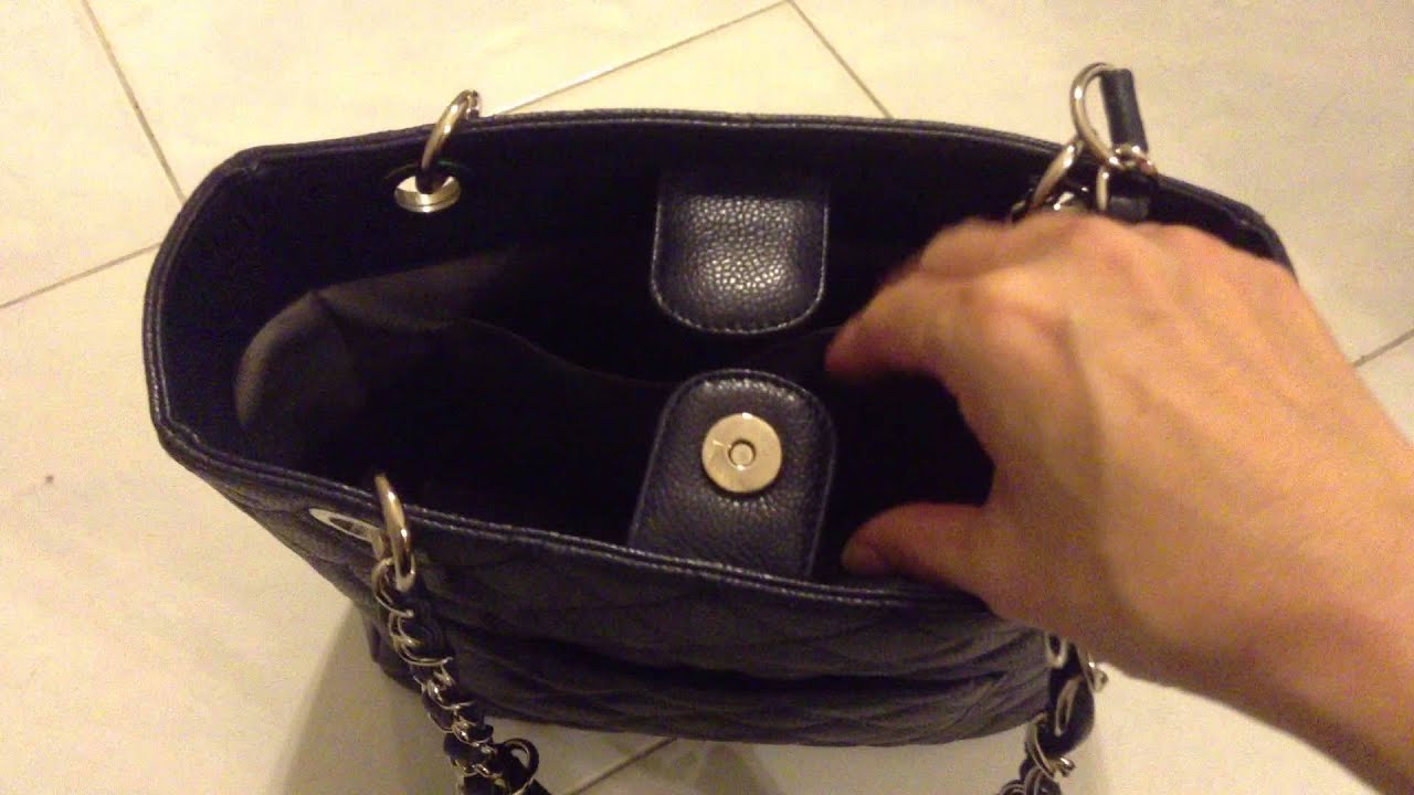 Chanel PST collections Petite Shopping Tote review and HOW to tell which  version #chanelpst 