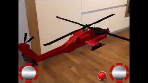 Helicopter: ARKit / Unity 3D / Augmented Reality