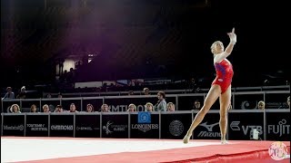 Elena Eremina (RUS) FX - 2017 World Championships - Podium Training