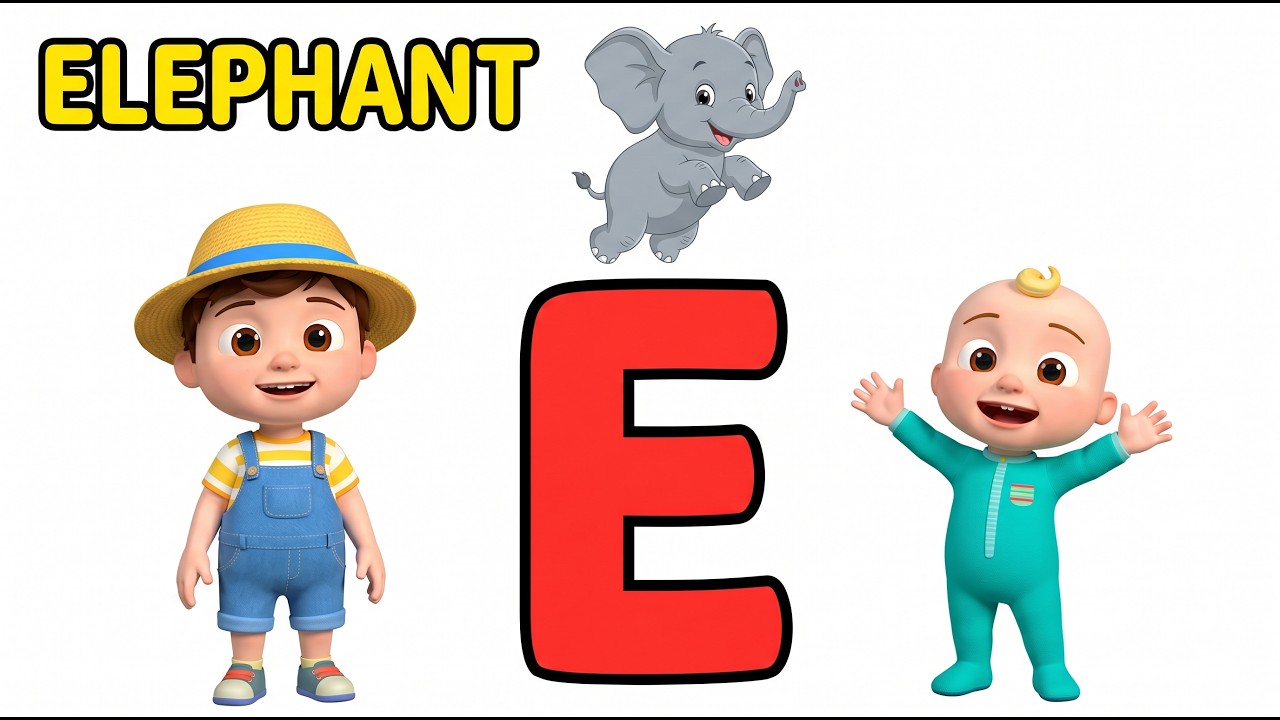 ABC Song - The Alphabet - ABCs & 123s - Phonics - Kids Songs