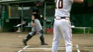 【20100522 ビッグアップセット戦】第1打席／一直