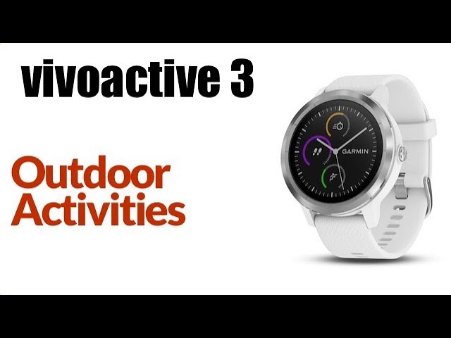 garmin vivoactive 3 indoor cycling