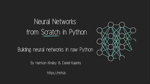 Neural Networks from Scratch - P.1 Intro and Neuron Code