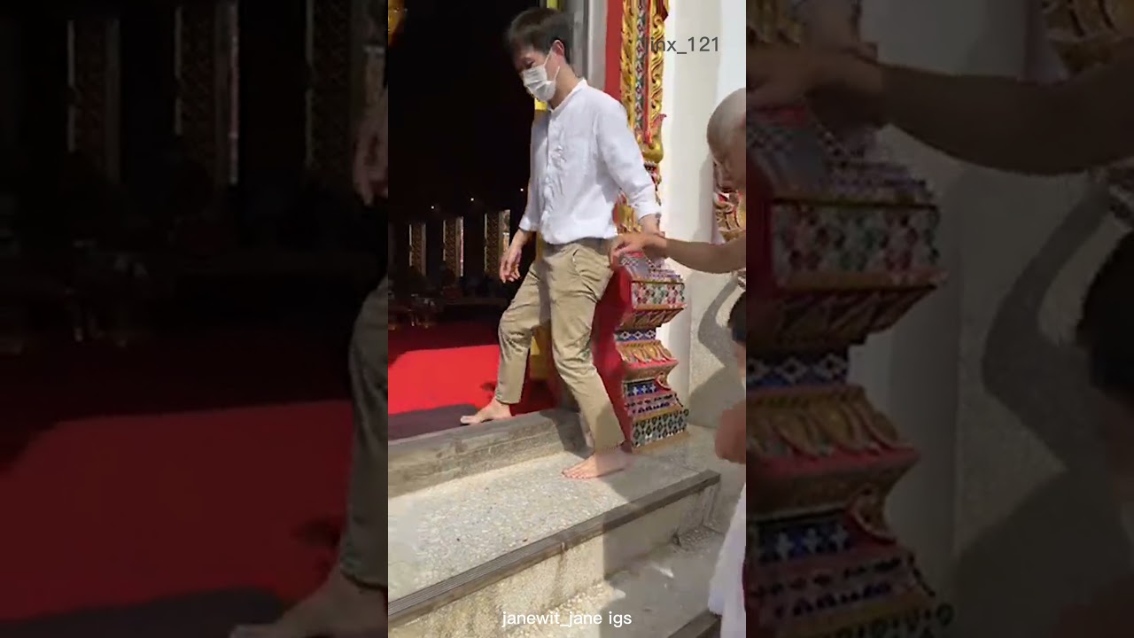 Singto Prachaya Ordination 🙏❤️