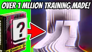 WE GAINED 500K AND 1 MILLION TRAINING AFTER OPENING UP THIS SPECIAL OFFER! MADDEN 24 PACK OPENING