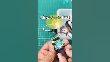 This Tiny Module Controls Any DC Motor! 🔥 | PWM Speed Controller Explained #diyelectronics