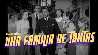 Drama | UNA FAMILIA DE TANTAS | Fernando Soler, David Silva, Martha Roth, Eugenia PELICULA COMPLETA
