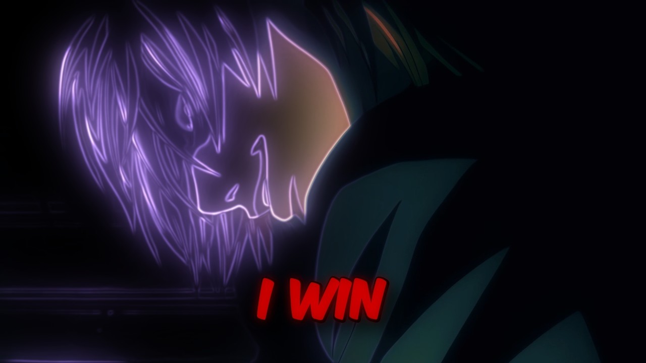 The Moment Light Yagami Won | Death Note Edit - YouTube