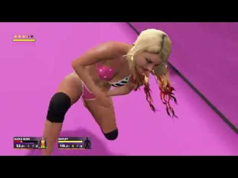 480px x 360px - EngraÃ§ado - Wwe 2k17 alexa bliss vs bayley tlc bikini jogo nude match show  - YouTube