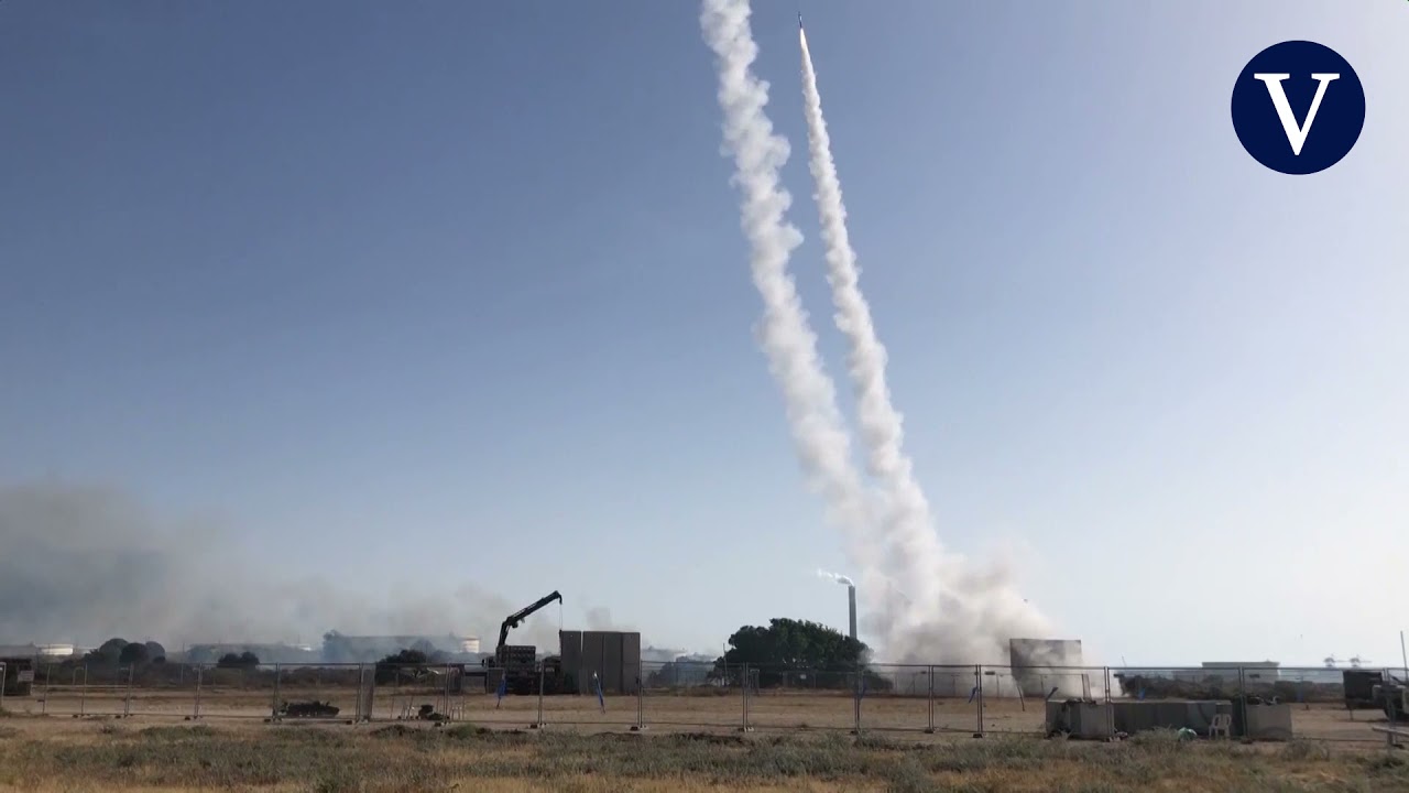 Imágenes de Cúpula de Hierro, el escudo antimisiles de Israel