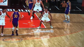 Glitch in NBA 2k20 demo