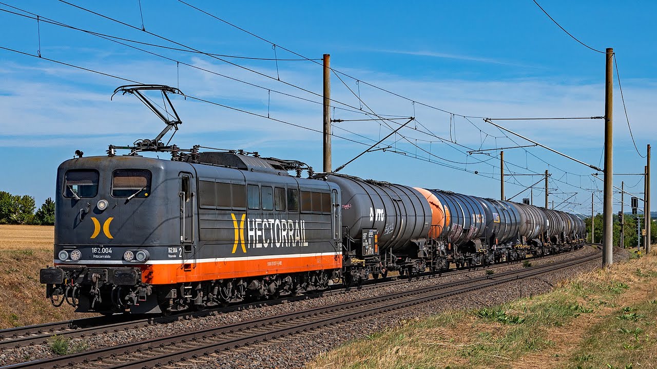 Hectorrail BR 151, HSL Stadler Euro9000, Raillogix Vectron, Flixtrain, ICE-Verkehr uvm. bei Erfurt