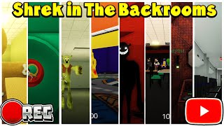 Как пройти весь Shrek in the Backrooms?! Гайд! |Roblox| 1-22 lvl