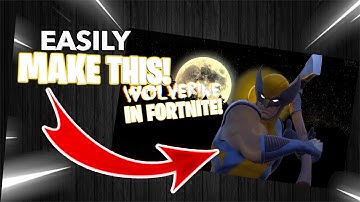 How to Make The *BEST* Fortnite THUMBNAILS Using FCPX! (Custom Background)