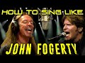 How To Sing Like John Fogerty - Creedence Clearwater Revival - Ken Tamplin Vocal Academy