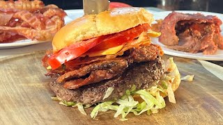 BBQ Brisket Burger 🍔 | Easy Burger Recipe from the Yacht 🛥️