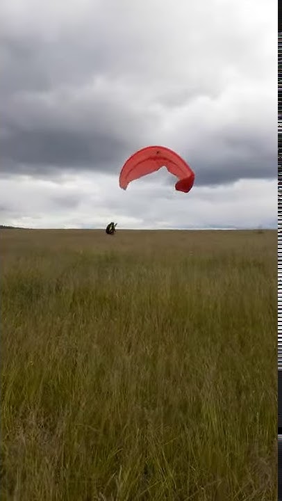параплан наземка - YouTube