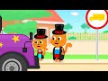 Cats Family in English - Wizard School Cartoon for Kids