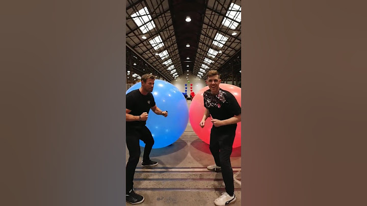 Balloon Pop Racing Vs @ChrisHemsworth & Brian Tyree Henry  🎈