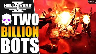Helldivers 2 - Kill 2 Billion Bots Major Order (Helldive Autocannon Solo)