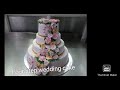 Icing cake decorations four tiers wedding cake ashokan chalil