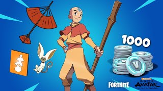 AVATAR AANG IS COMING TO FORTNITE