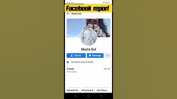 How to report Facebook account #Newfbreport #mixinformation #Newfbidreport #reportfbaccount