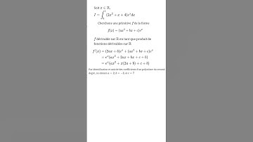 Une intégrale ÉPOUSTOUFLANTE #analyse #maths #mathématiques #education #terminale  #parcoursup