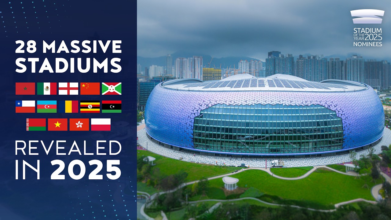 🌎 28 MASSIVE STADIUMS REVEALED IN 2025