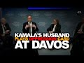 Kamala's husband feigns oppression at Davos