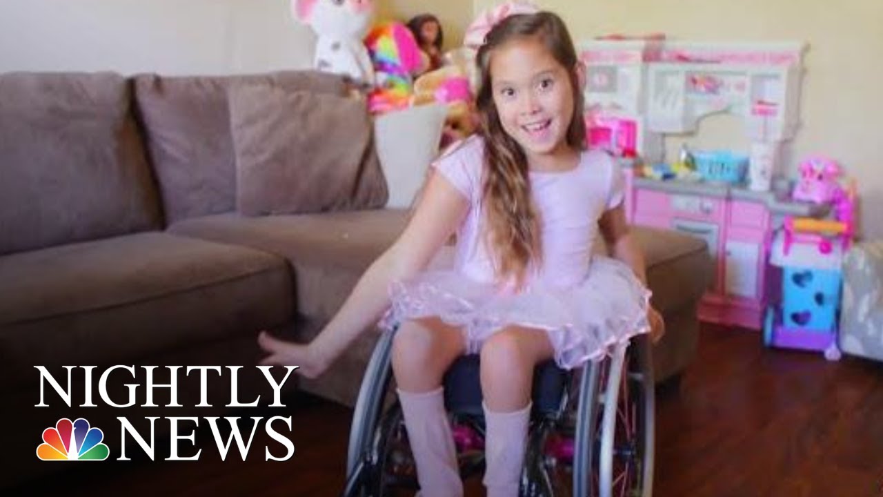 Dance Group Brings Joy To Girls In Wheelchairs | NBC Nightly News