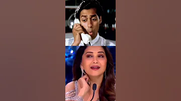 hum aapke hain kon phone scene recreated by Salmankhan | Madhuridixit after 28 years #shorts