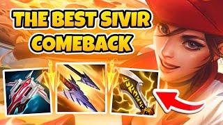 THE BEST SIVIR COMEBACK YOU WILL EVER SEE!!! Season 15 Sivir Ranked Gameplay (League of Legends)