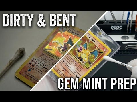 How to Maximize Your Card's Value | DEDC PREMIUM Restoration & Grading Prep
