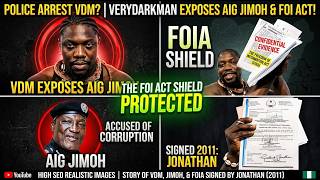 Police Arrest VDM | VeryDarkMan Exposes AIG Olohundare Jimoh & Freedom Of Information Act! 😱