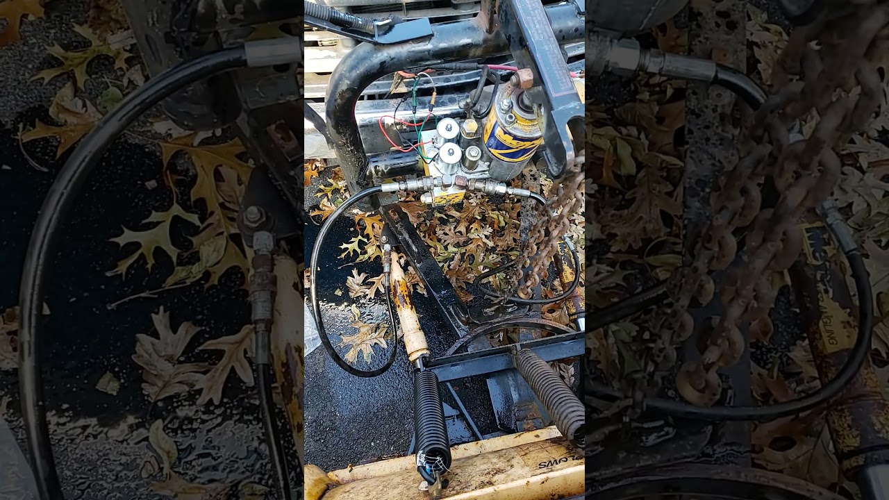 Snow plow fix no right or left YouTube