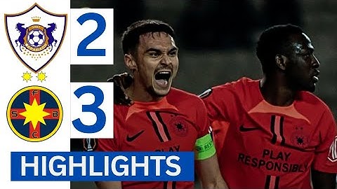 🔴Qarabag FK vs FCSB (2-3) | All Goals & Extended HIGHLIGHTS || Europa league!