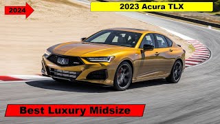 Best Luxury Midsize Cars for 2024 , 2023 Acura TLX