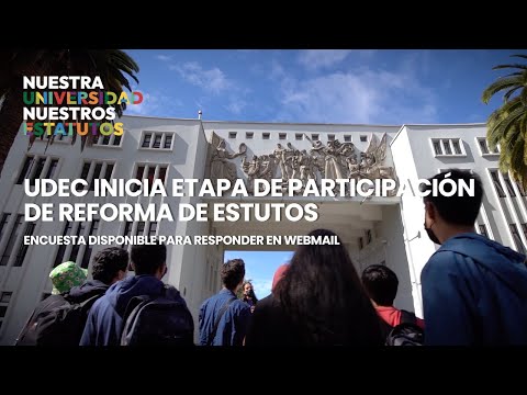 #EstatutosUdeC: Encuesta institucional de proceso de Reforma de Estatutos #UdeC #EstatutosUdeC: Encuesta institucional de proceso de Reforma de Estatutos #UdeC